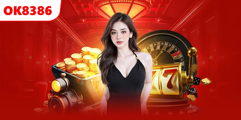 Giao diện truy cập trang chủ OK8386 trên trình duyệt — Đây là link truy cập OK8386 không chặn chính thức hiện nay.